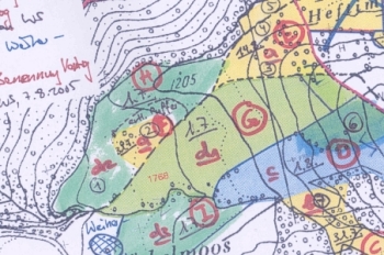 Karte Bewirtschaftungseinteilung